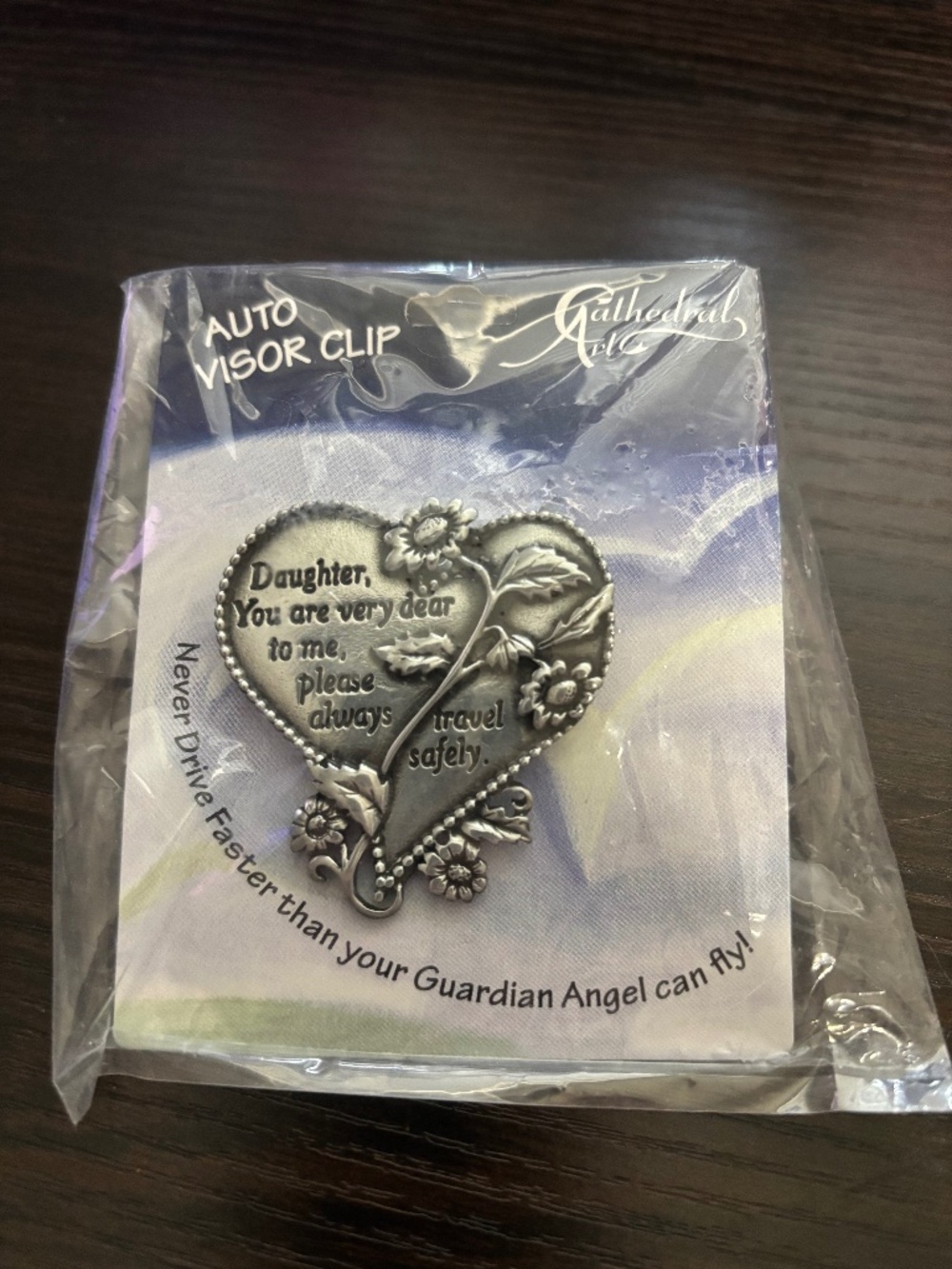Daughter Gradation Angel Visor Clip